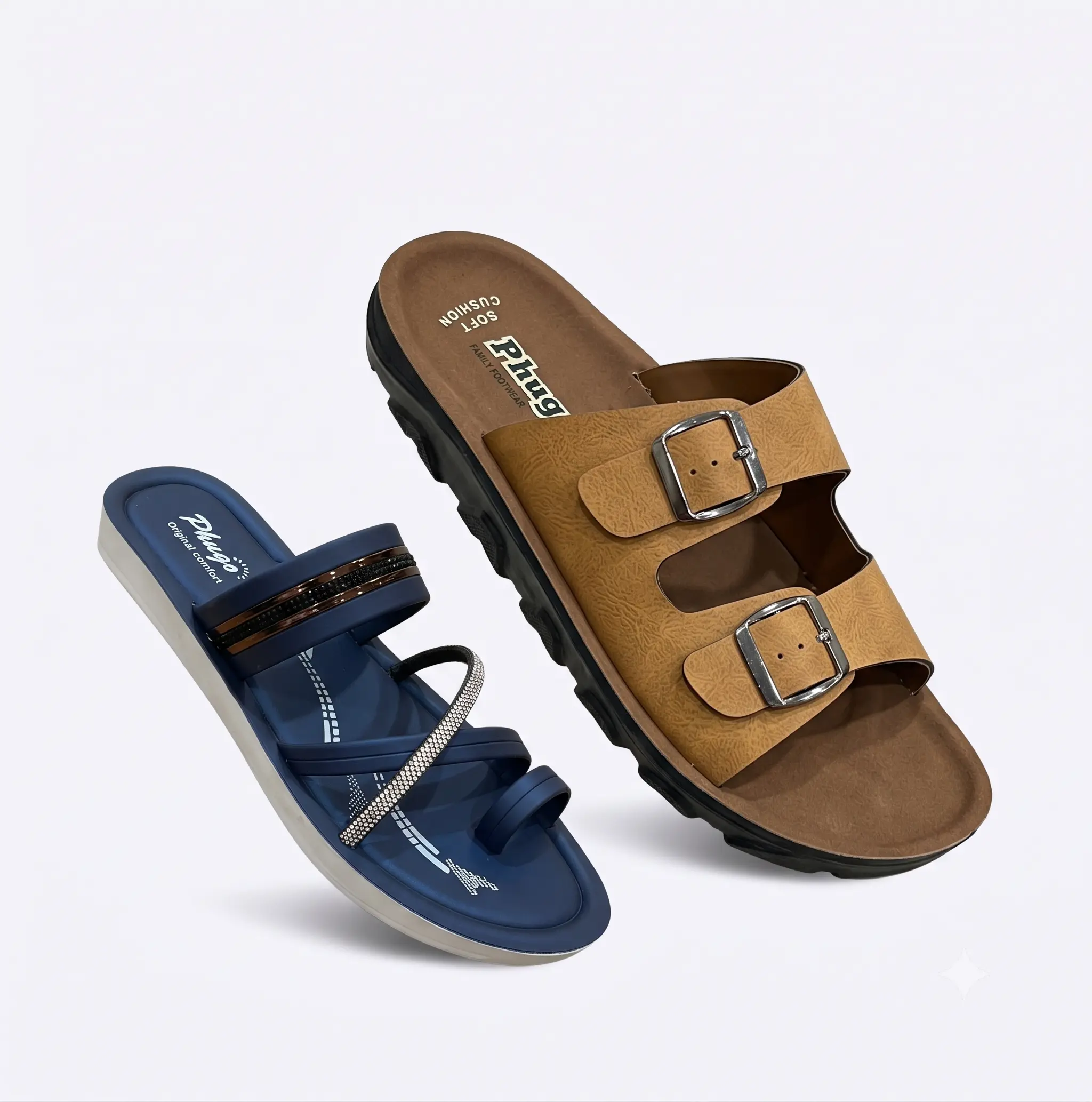 Phugo adults footwear collection - Men's and Women's comfort sandals